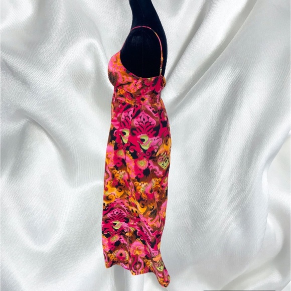 💚 Colorful Tropical Maxi Cami Dress - Picture 3 of 3